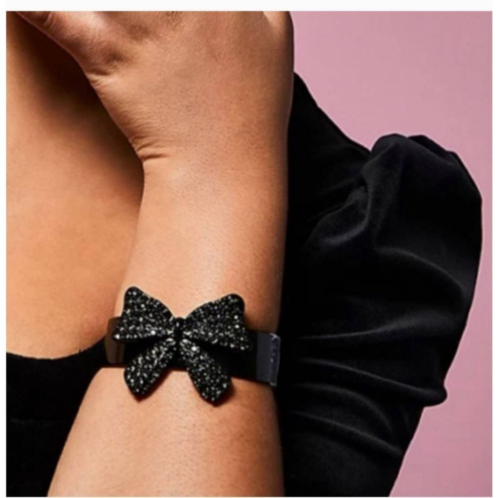 NWT Torrid Betsey Johnson Black Bow bracelet